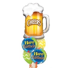 Cheers Birthday Balloon Gift